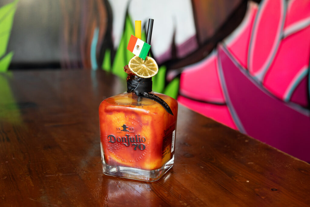 Handcrafted cocktail at Señor Taps