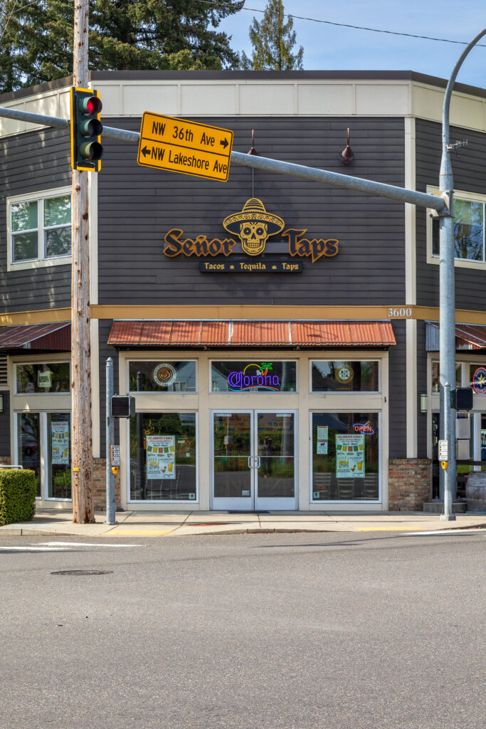 Señor Taps exterior at 3600 NW 119th St in Felida, Washington